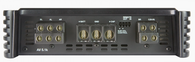 Audison AV 5.1k Hybrid 5-Channel Car Amplifier 1650W