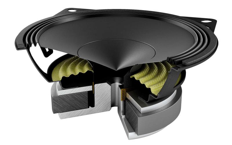Audison Prima AP 4 Mid-Range Speaker 100mm 4 Ohm