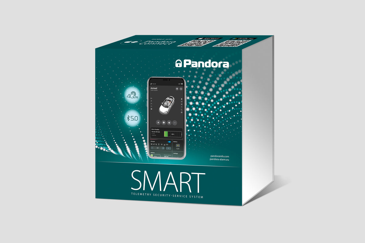 Pandora Smart V4 Car Alarm System Bluetooth 5.0 4G LTE