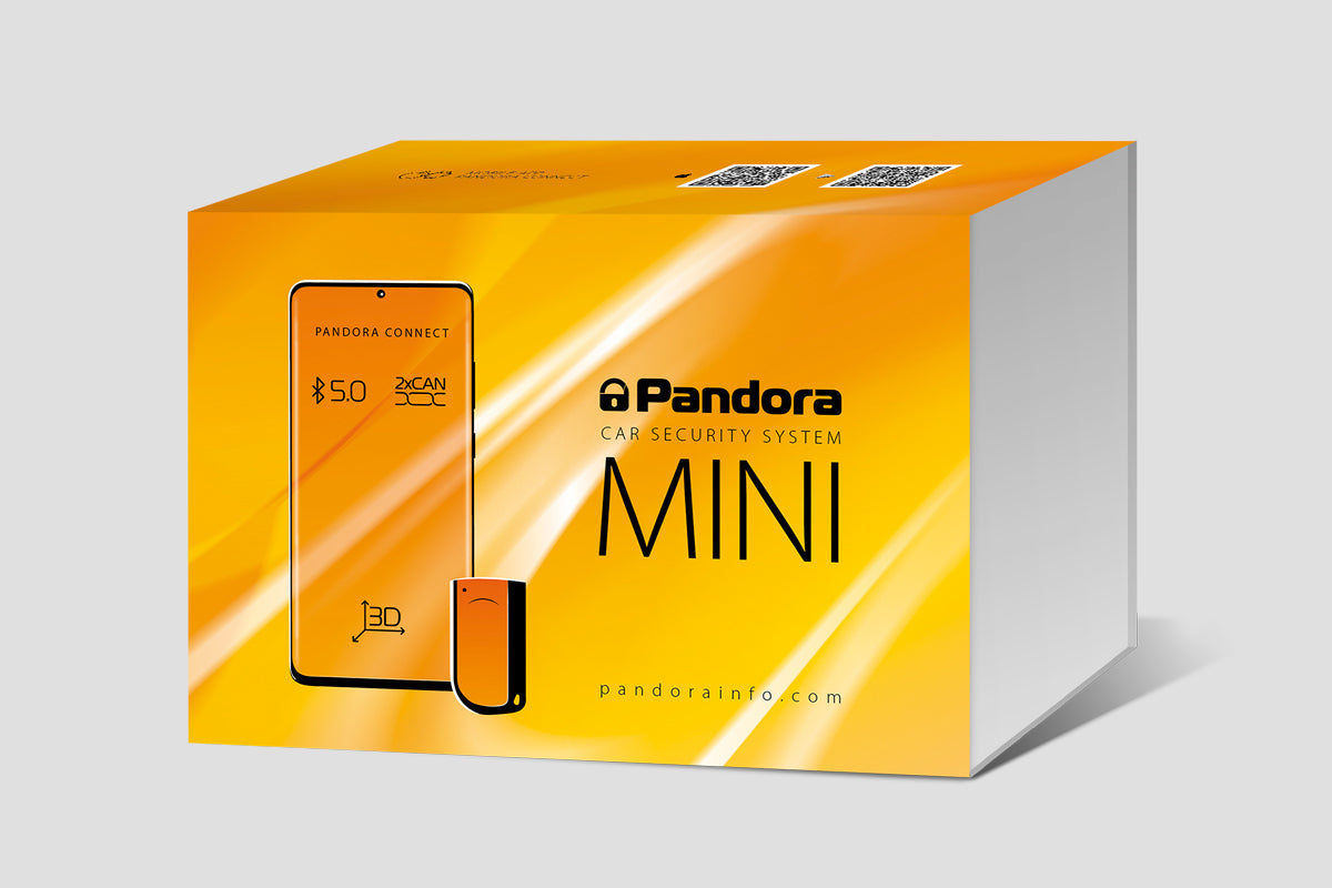 Pandora Mini V4 Car Alarm System Bluetooth 5.0 Immobiliser
