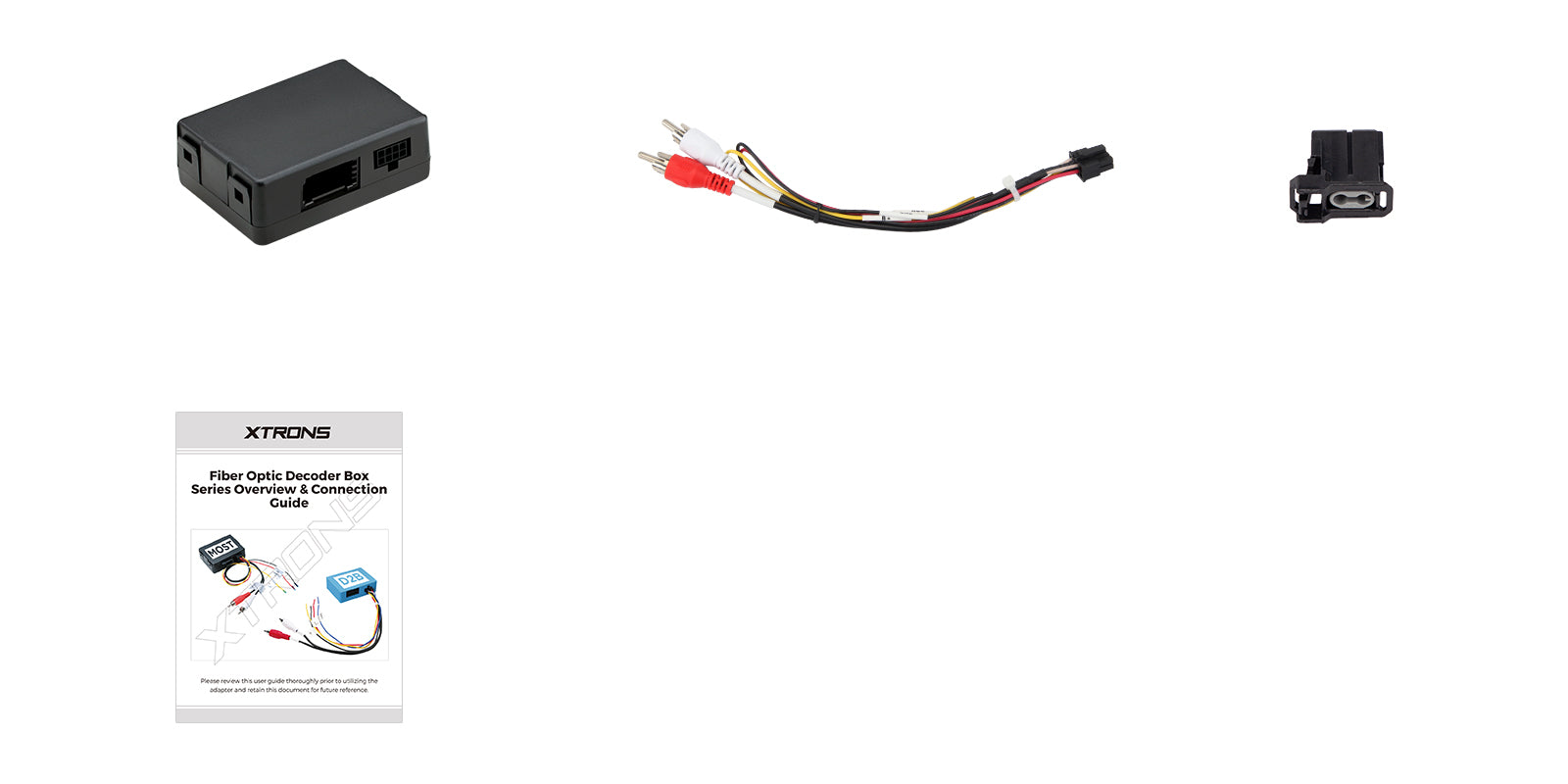 XTRONS ACFOBM560 Fibre Optic MOST150 Decoder Box for Mercedes-Benz