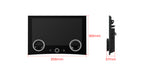 XTRONS AIR405V Wireless CarPlay Android Head Unit Climate Control Panel 10.1in