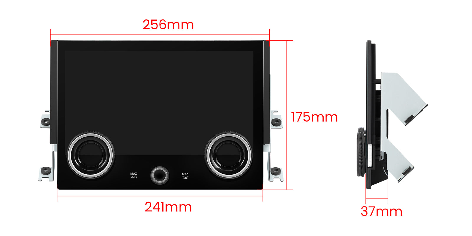 XTRONS AIR494S Wireless CarPlay Climate Control Panel 10.1" IPS for Range Rover Sport L494
