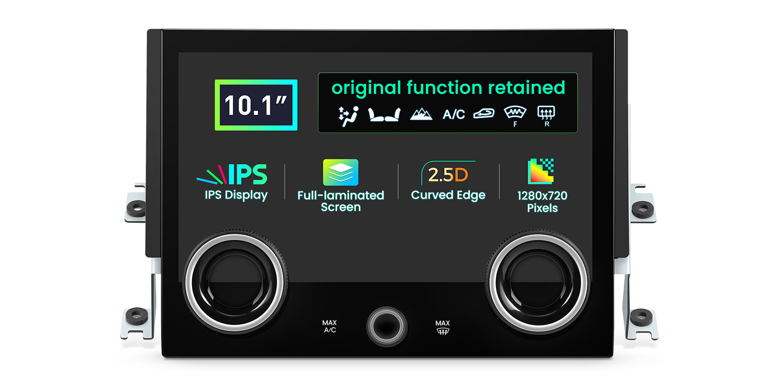 XTRONS AIR494S Wireless CarPlay Climate Control Panel 10.1" IPS for Range Rover Sport L494