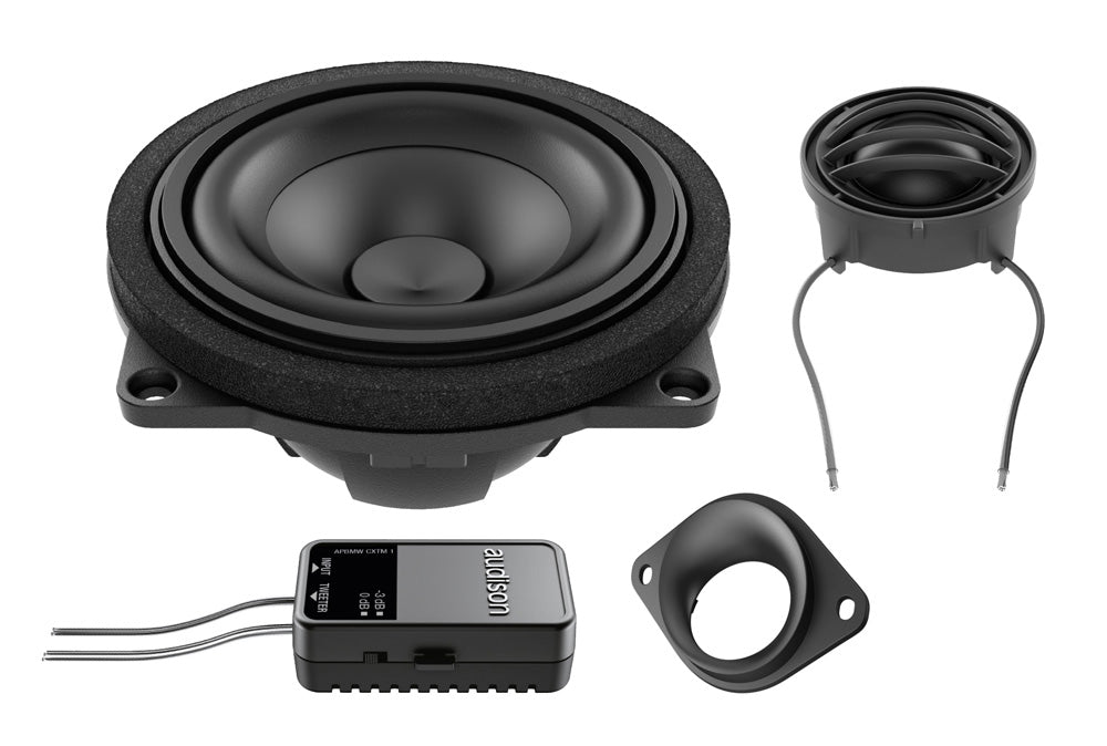 Audison Prima APBMW K4E 2-Way Car Speaker Kit 100W 4 Ohm BMW Upgrade