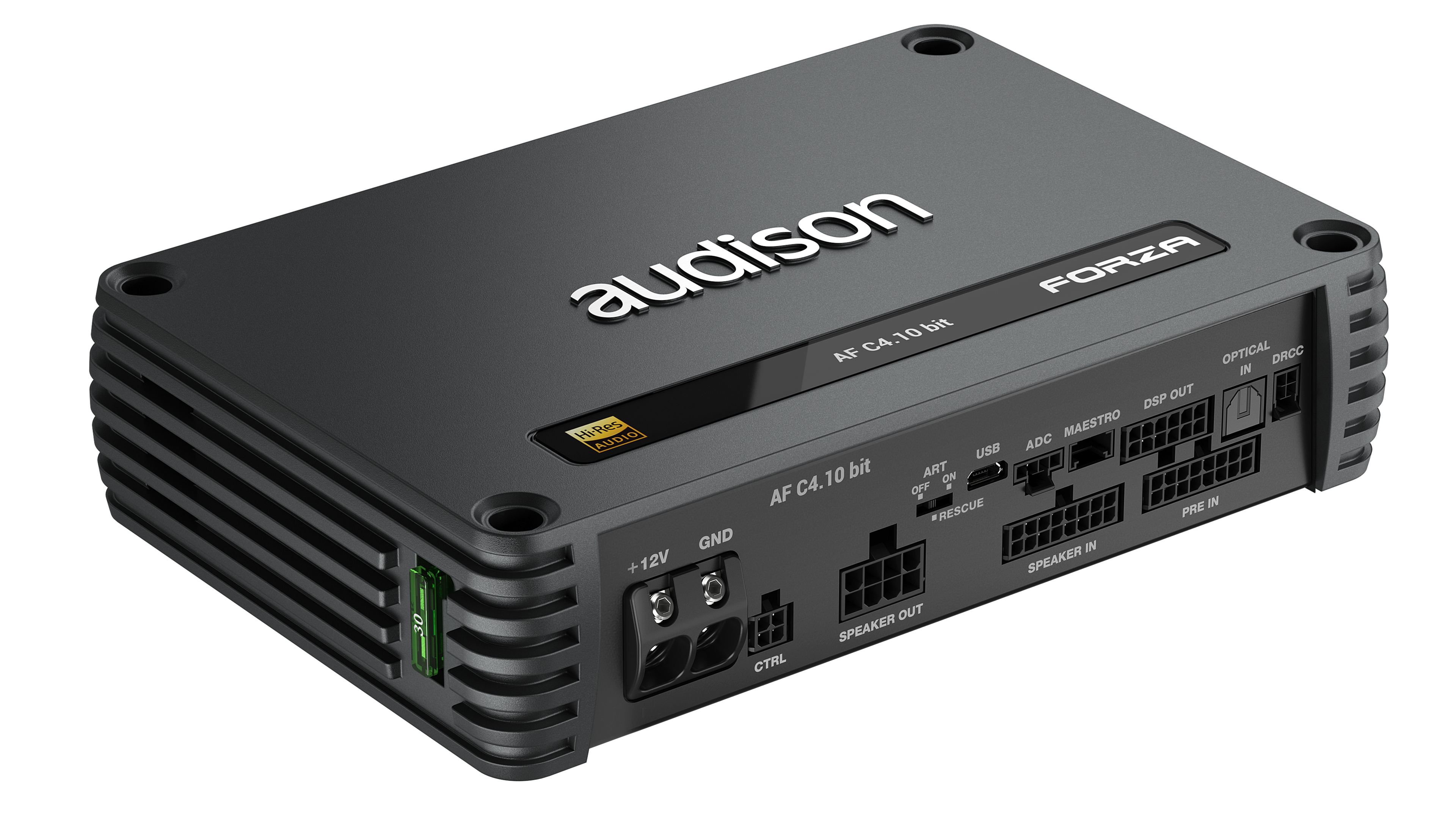 Audison Forza AF C4.10 Bit 4-Channel DSP Amplifier 600W