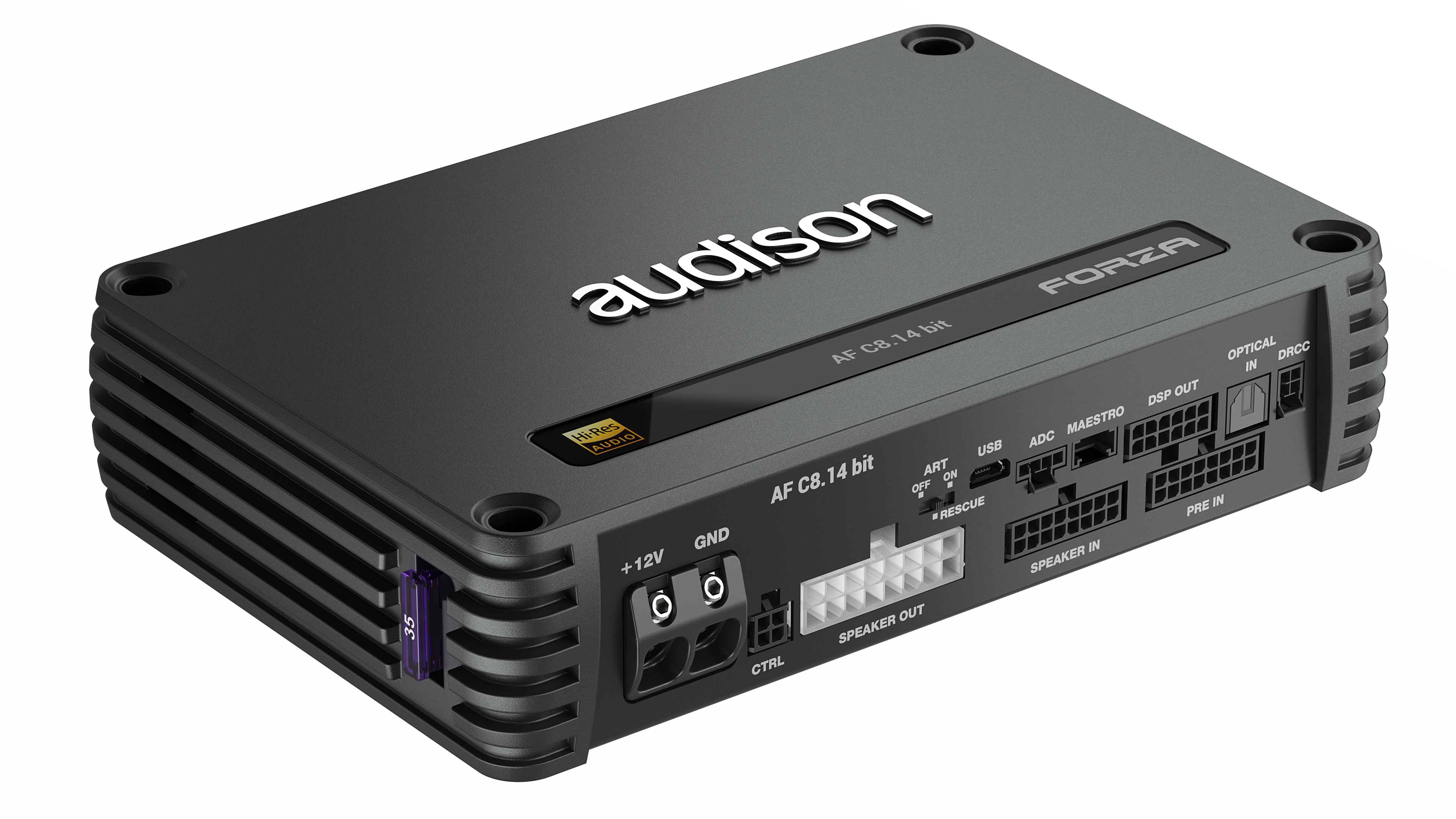 Audison Forza AF C8.14 Bit DSP Amplifier 800W D-Class