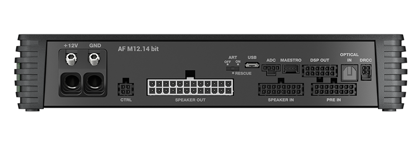 Audison Forza AF M12.14 bit DSP Amplifier 12-Channel D-Class