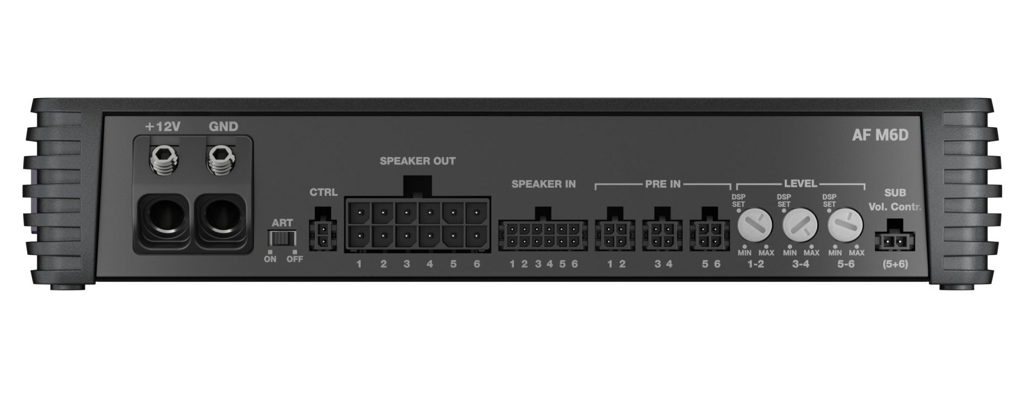 Audison Forza AF M6D 6-Channel D-Class Amplifier 1320W Fully Bridgeable