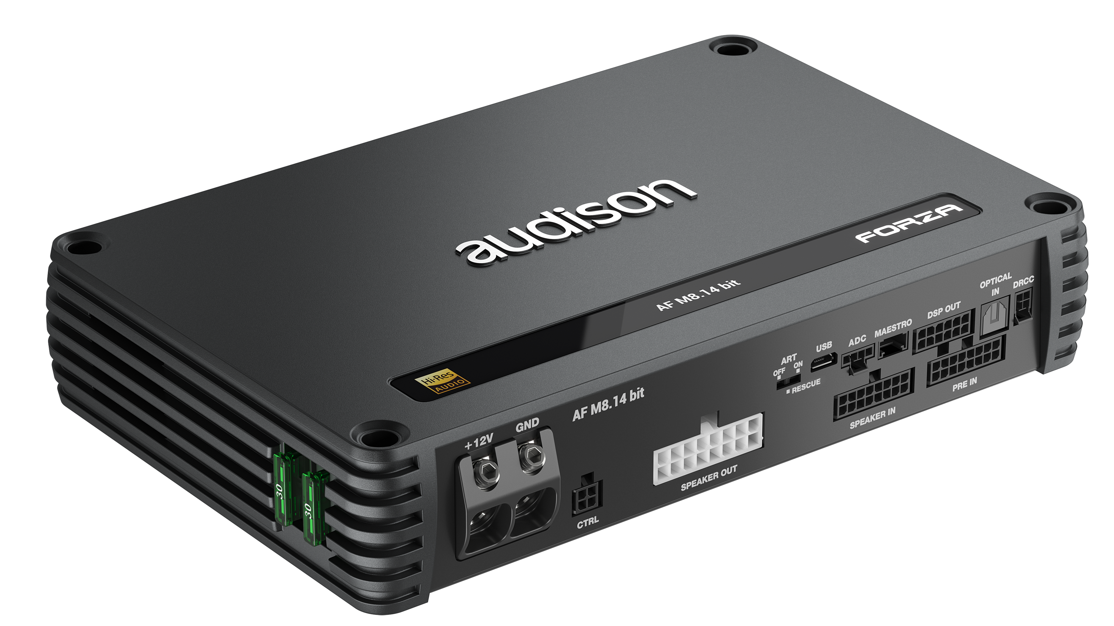 Audison Forza AF M8.14 Bit 8-Channel DSP Amplifier 1120W