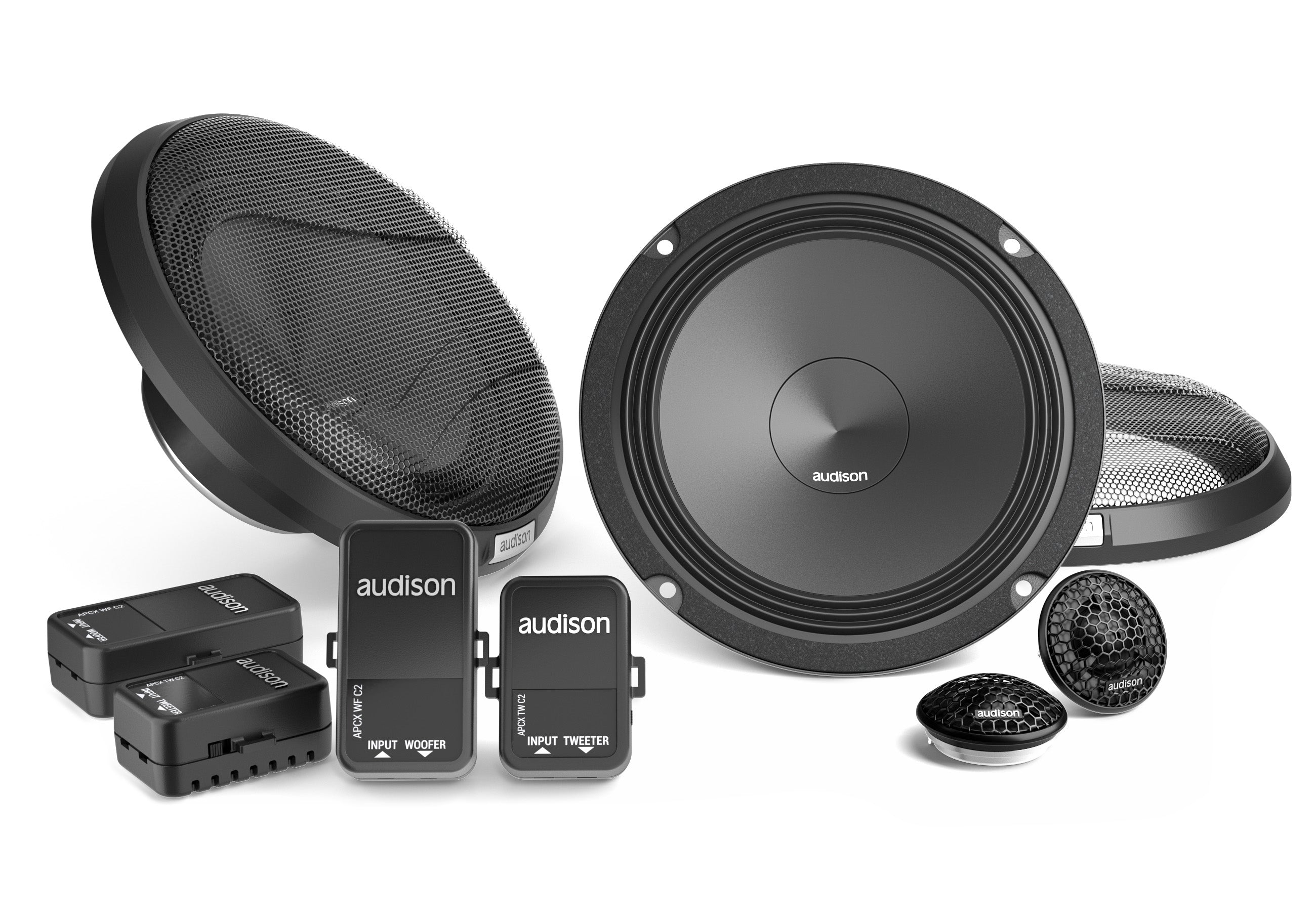 Audison Prima APK 165 Ohm2 2-Way Car Speaker System 300W 2 Ohm