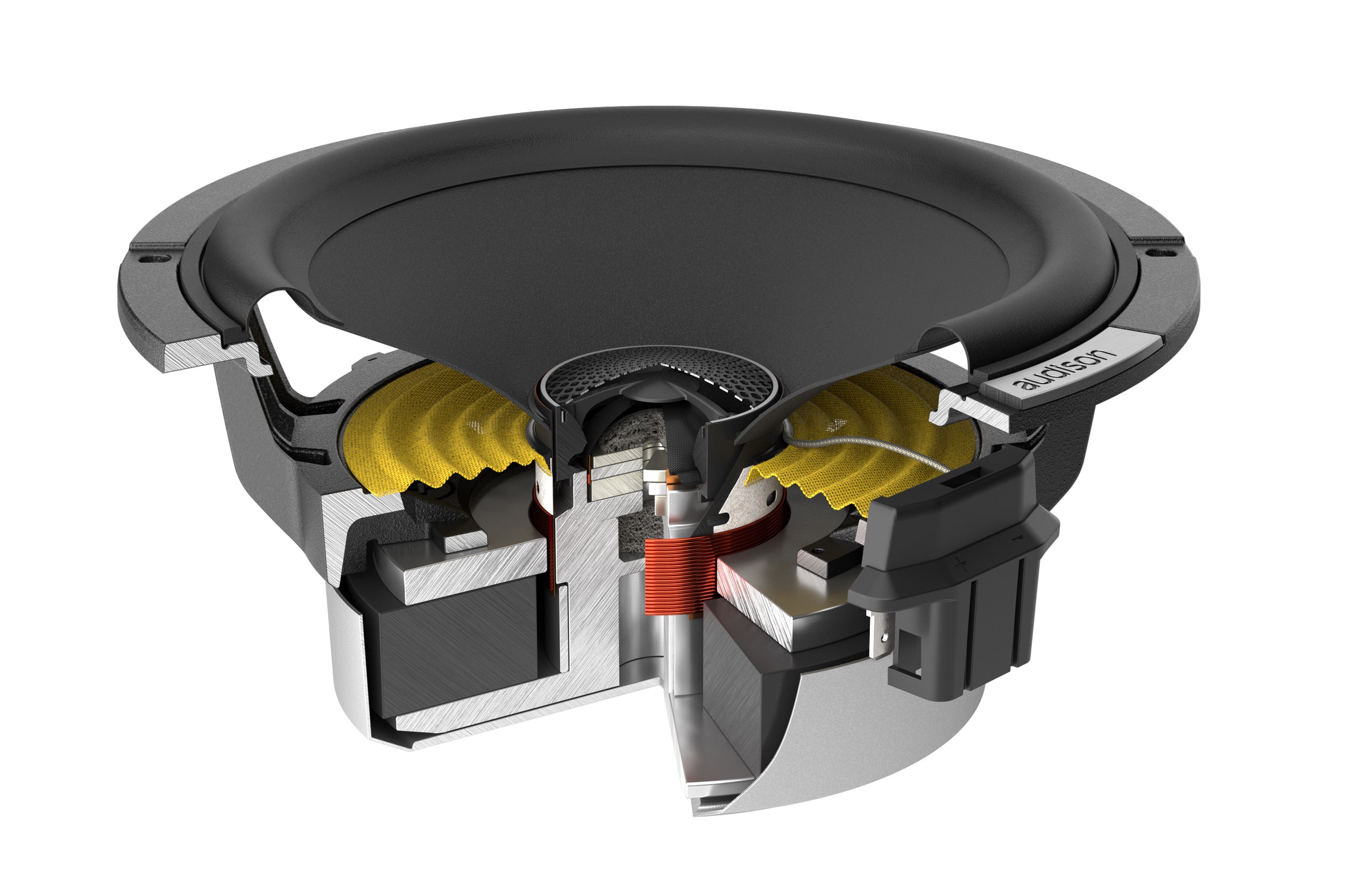 Audison Voce AVX 6.5 II Hi-Res Concentric Coaxial Speaker 240W