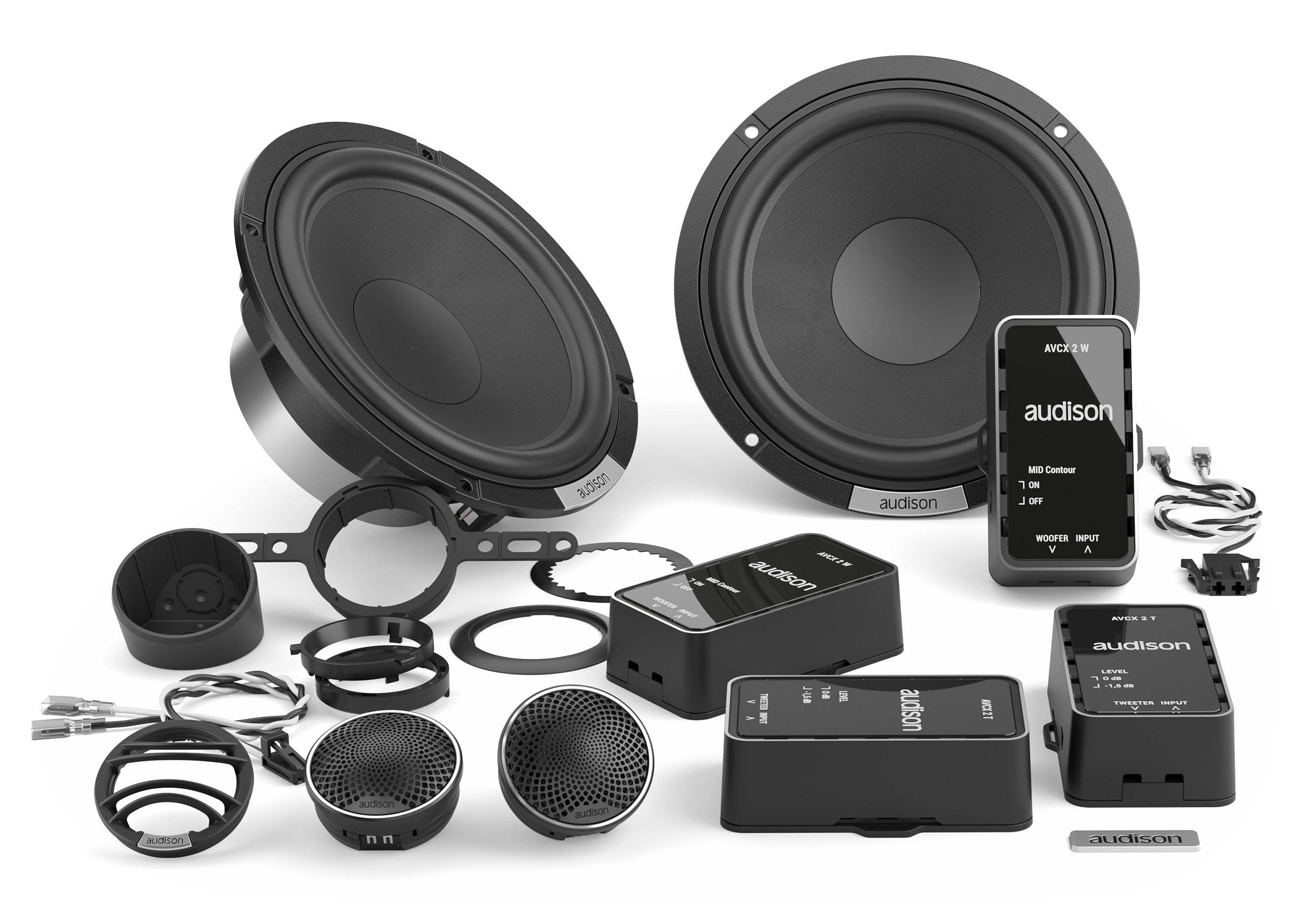 Audison Voce AVK 6 S II Car Speaker Kit 165mm 4 Ohm