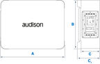 Audison Prima APBX 8 AS2 Active Subwoofer Box 250W