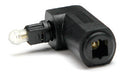 Audison STR M to F TOSLINK Adapter Rotating Head 90 Degree