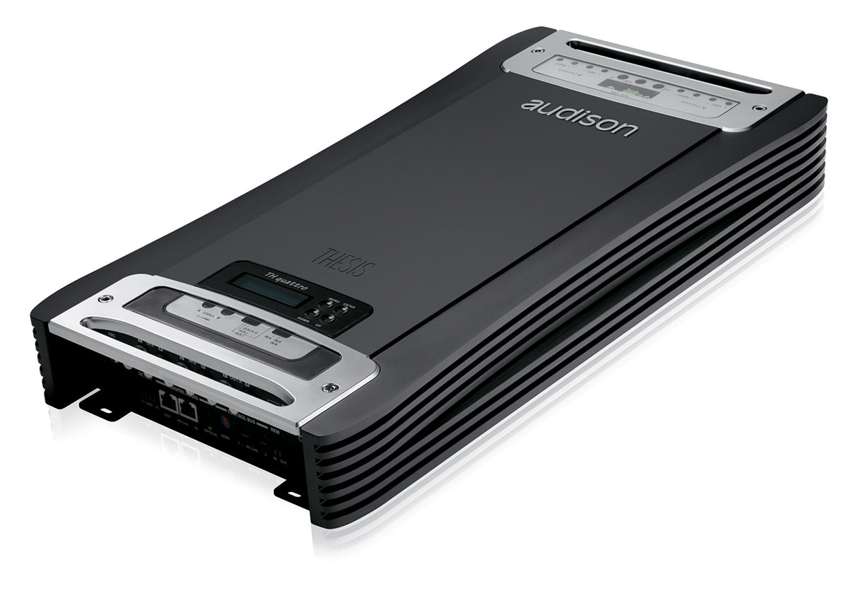 Audison Thesis TH Quattro 4-Channel A-Class Car Amplifier 1040W