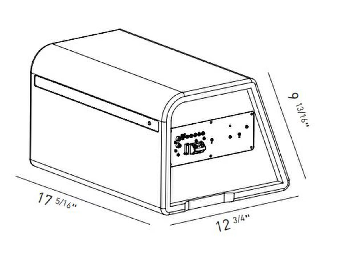8" Focal ACTIVE 300w SUBWOOFER ENCLOSURE Bomba BP20