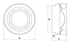 Hertz Cento C 26 OE 26mm Tweeter 120W 4 Ohm