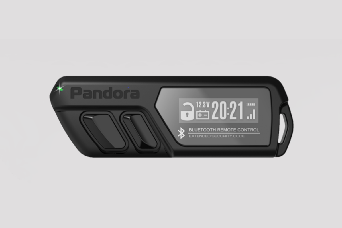 Pandora D-035 Two-Way Bluetooth Remote Control with OLED Display