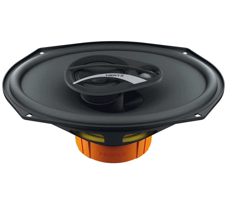 Hertz DCX 710.3 Dieci 3-Way Coaxial Car Speaker 7x10 300W Black