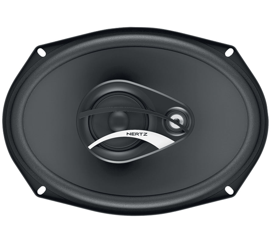Hertz DCX 710.3 Dieci 3-Way Coaxial Car Speaker 7x10 300W Black