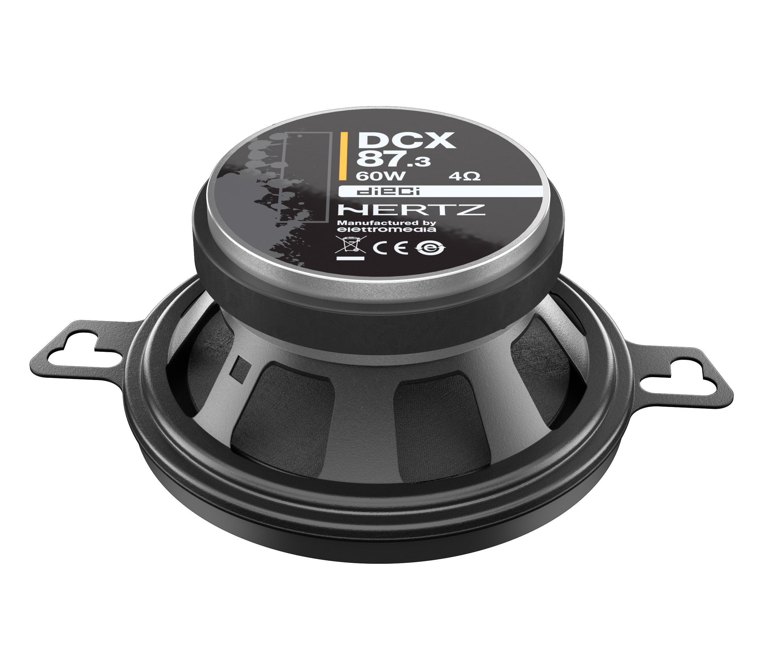 Hertz Dieci DCX 87.3 Two-Way Coaxial Speaker 87mm 4 Ohm