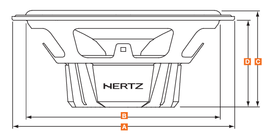 Hertz Dieci DSK165.3 2-Way Car Audio Speaker System 165mm 160W