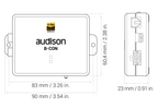 Audison B-CON II Hi-Res Bluetooth Receiver LDAC 24-bit/96kHz