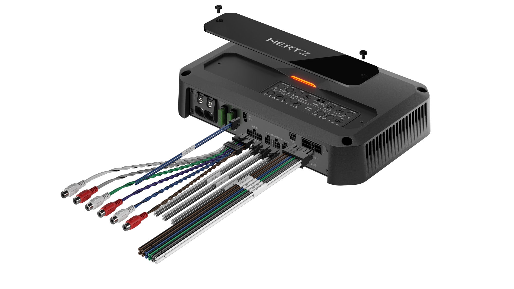 Hertz Cento Power CP 5.1K 5-Channel Car Audio Amplifier 1030W
