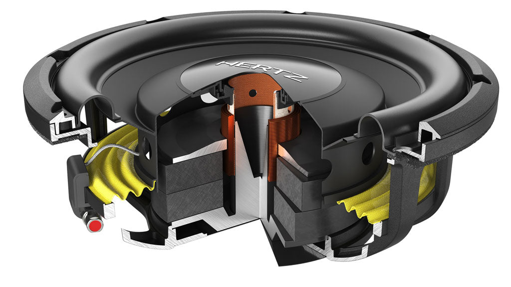 Hertz Mille PRO MPS 250 S4 10in Shallow Subwoofer 500W 4 Ohm