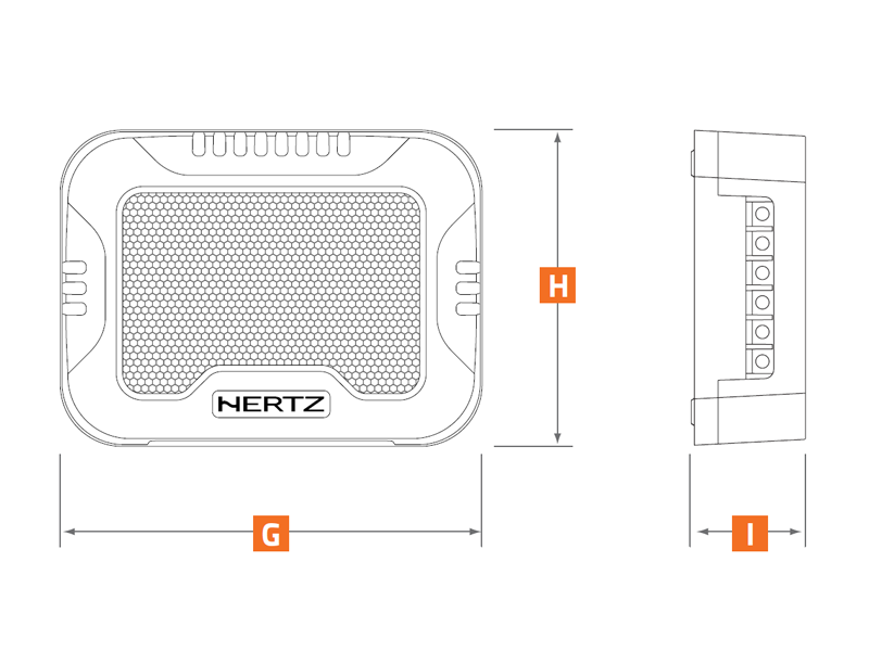 Hertz MPCX 2 TM.3 PRO Passive Crossover 2-Way