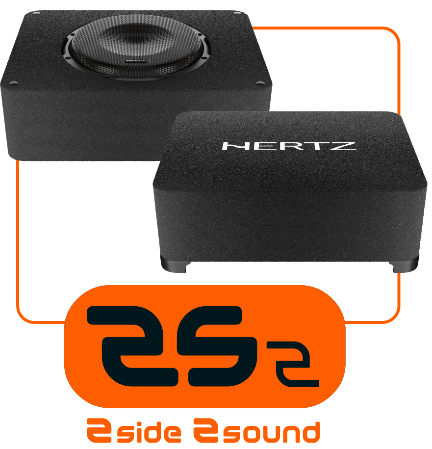 Hertz Cento CBA 250 Active Sealed Subwoofer Box 250mm