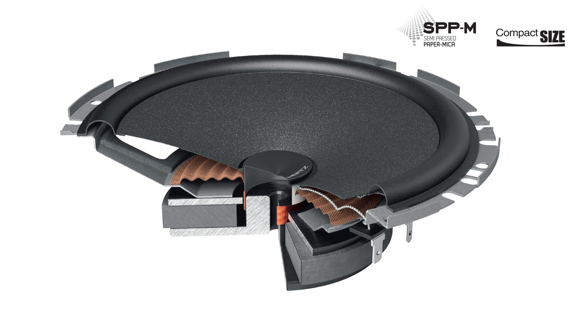 Hertz Cento C 165 F Flat Profile Car Woofer 165mm 4 Ohm