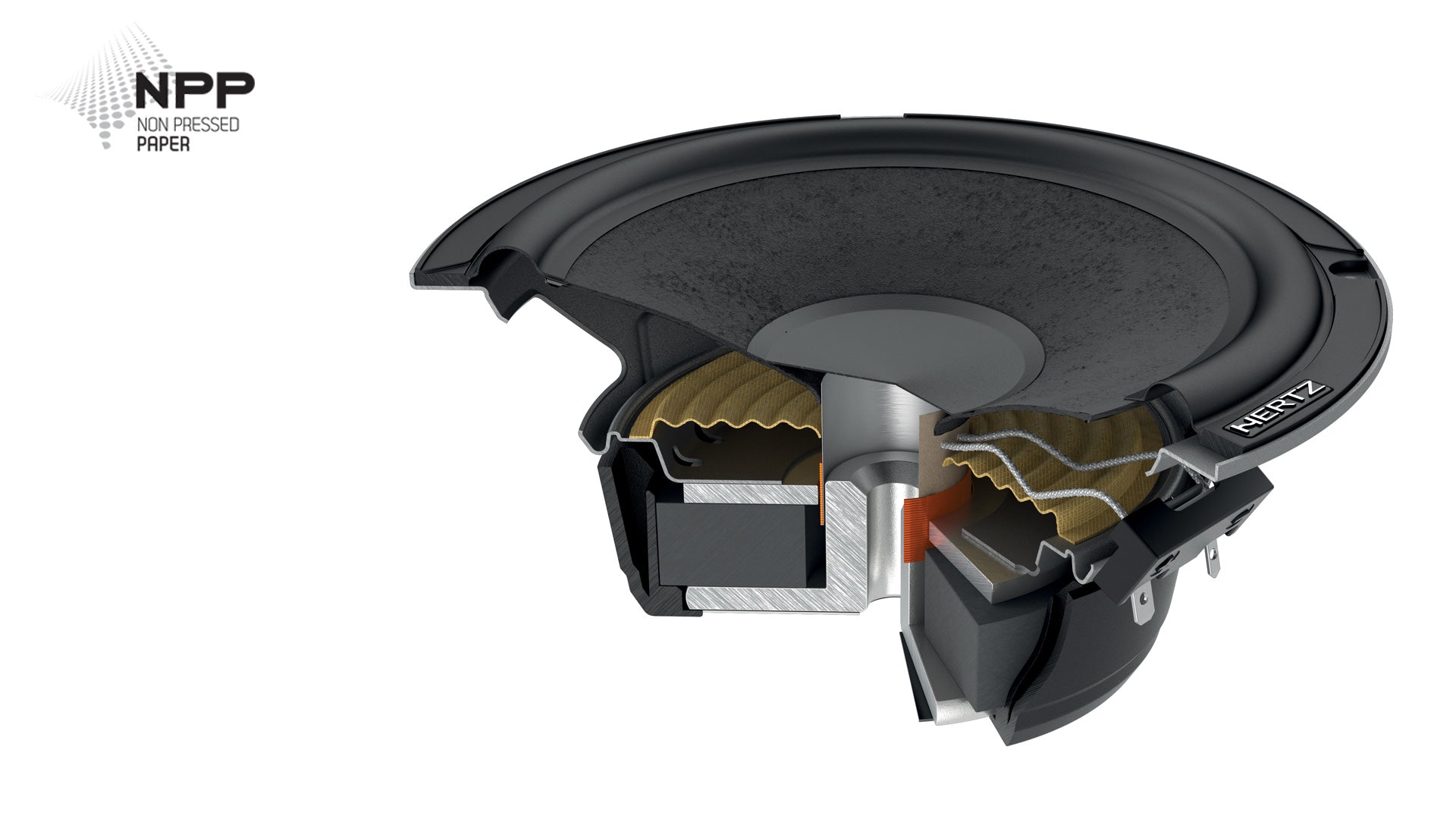 Hertz Cento C 165 L 6.5in Woofer 240W 4 Ohm NPP Cone