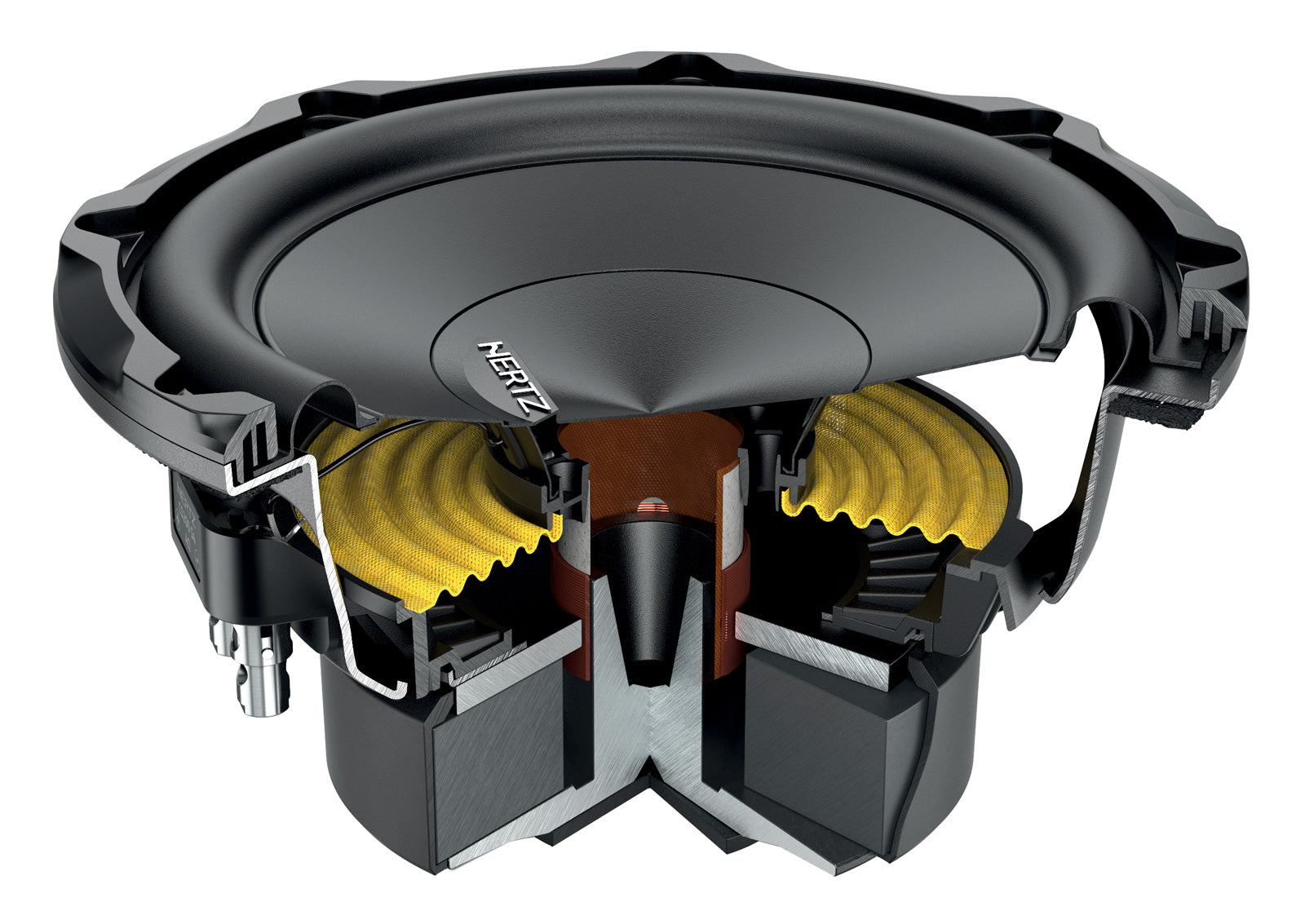 Hertz CS 200 S4 Cento Subwoofer 200mm 4ohm Single Voice Coil 300W