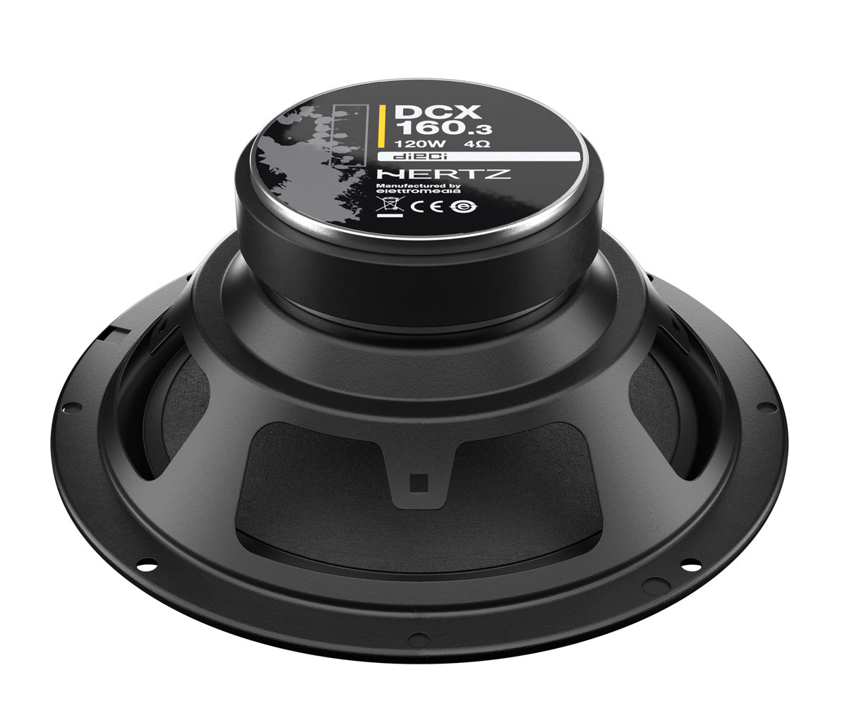 Hertz Dieci DCX 160.3 160mm 2-Way Coaxial Car Speaker 120W 4 Ohm