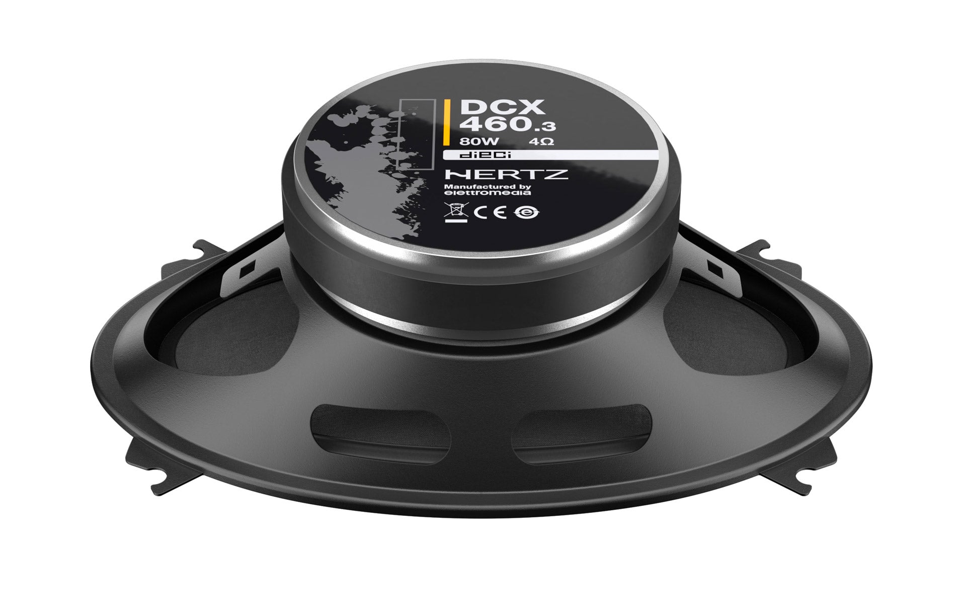 Hertz Dieci DCX 460.3 4x6 Inch Two-Way Coaxial Car Speaker