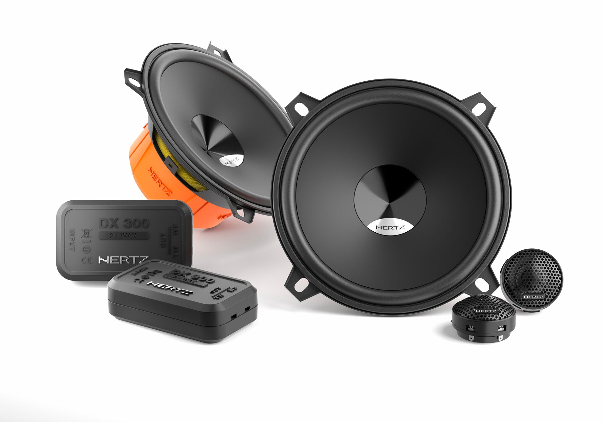 Hertz Dieci DSK130.3 130mm 2-Way Car Audio Speaker System 120W