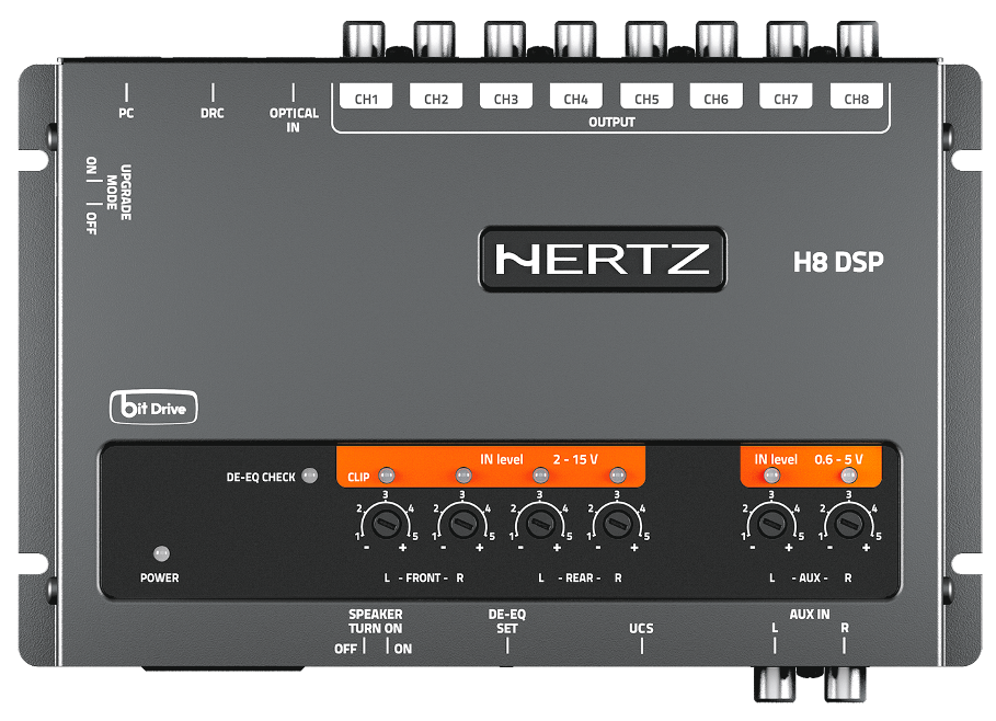 Hertz H8 DSP 8-Channel Car Audio Digital Signal Processor