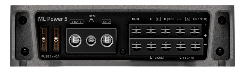 Hertz ML Power 5 5-Channel Car Audio Amplifier 950W