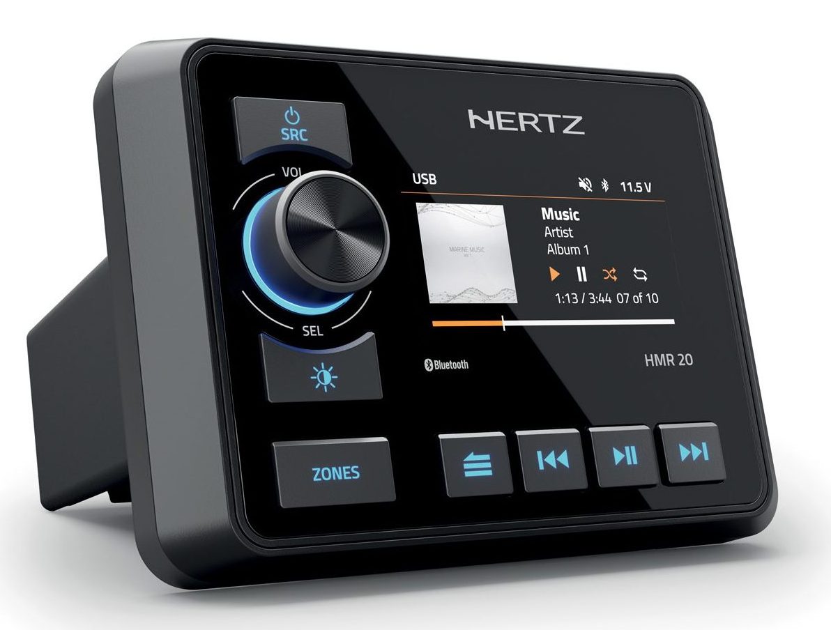 Hertz HMR 20 Marine Source Unit IP66 DAB+ Ready