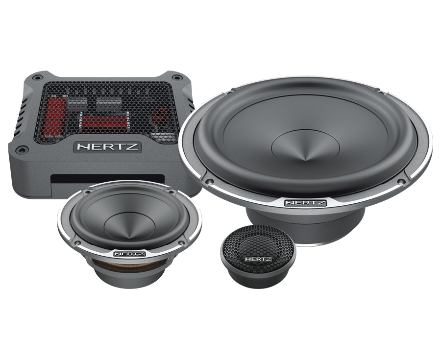 Hertz Mille PRO MPK 163.3 3-Way Car Speaker System 165mm