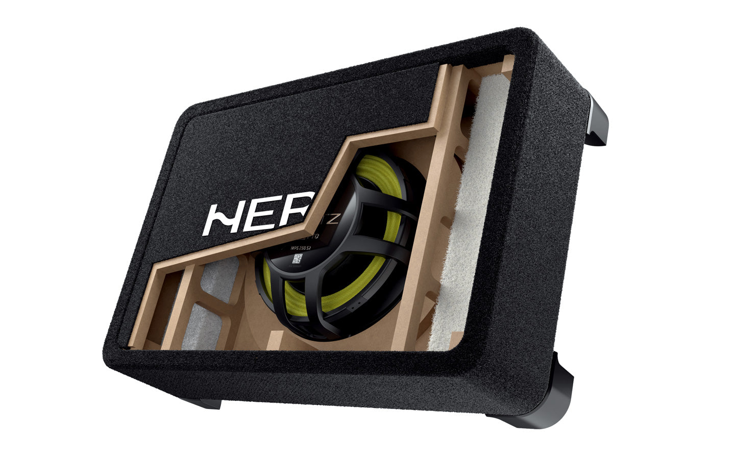 Hertz MPBX 300 S2 Ultra-Shallow Sealed Subwoofer Enclosure 12in 2 Ohm