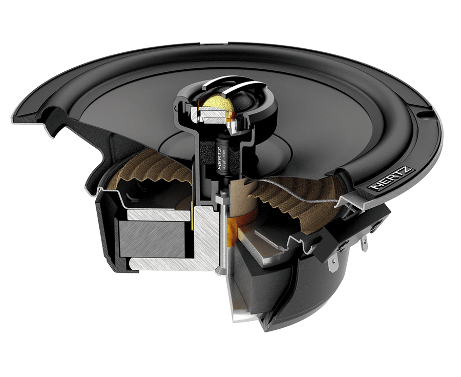Hertz CPX 165 Cento Pro Coaxial Car Speaker 6.5in