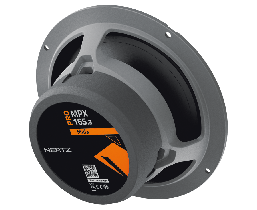 Hertz Mille Pro MPX 165.3 PRO 6.5in Coaxial Car Speakers 200W 4 Ohm