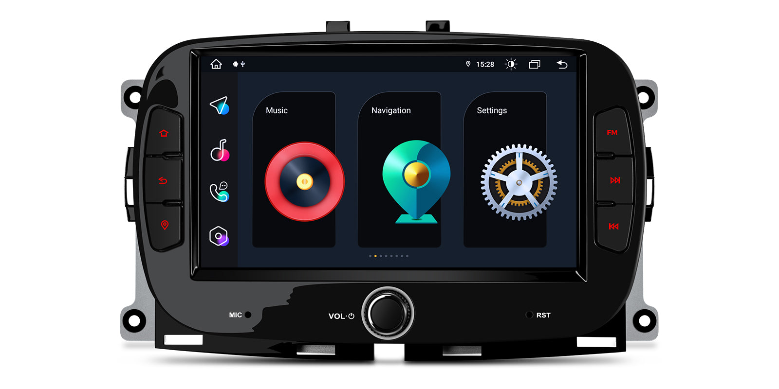 XTRONS IA Series 7in IPS Screen Wireless CarPlay Head Unit IAH74500FL