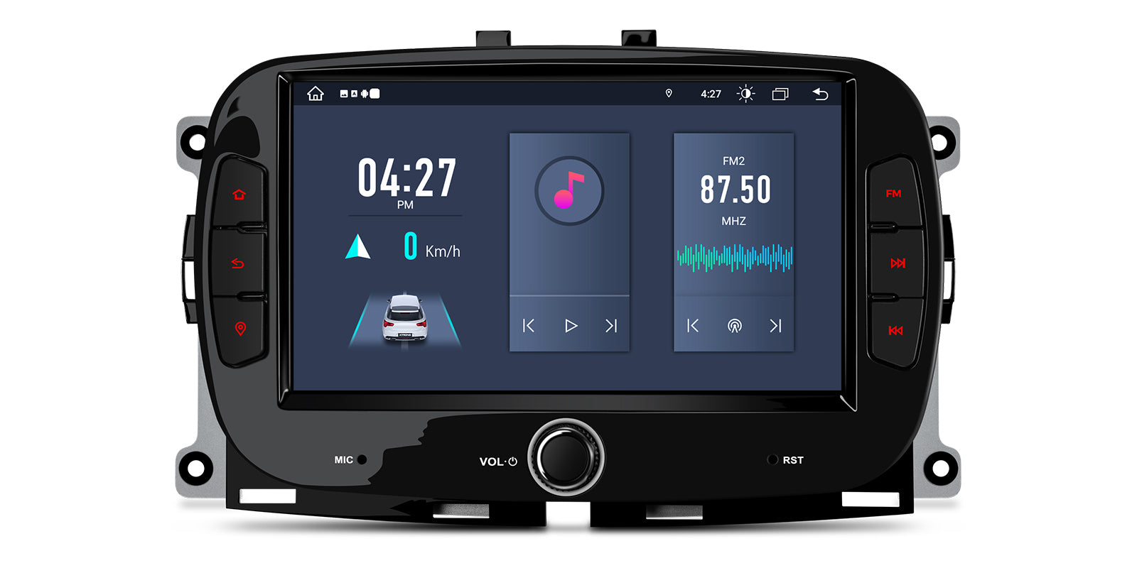 XTRONS IA Series 7in IPS Screen Wireless CarPlay Head Unit IAH74500FL