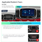 XTRONS IA Series 7in IPS Screen Wireless CarPlay Head Unit IAH74500FL