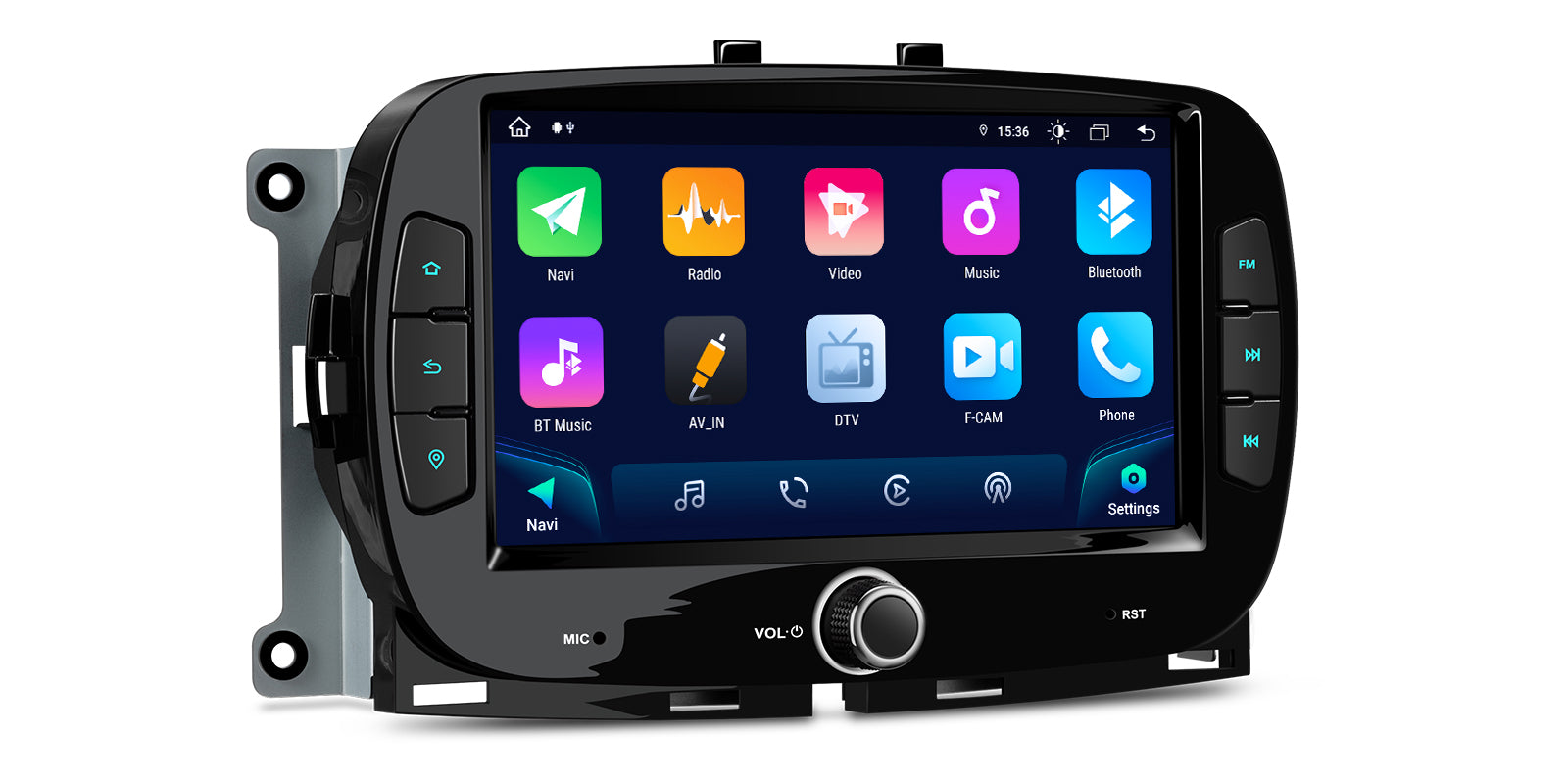 XTRONS IA Series 7in IPS Screen Wireless CarPlay Head Unit IAH74500FL