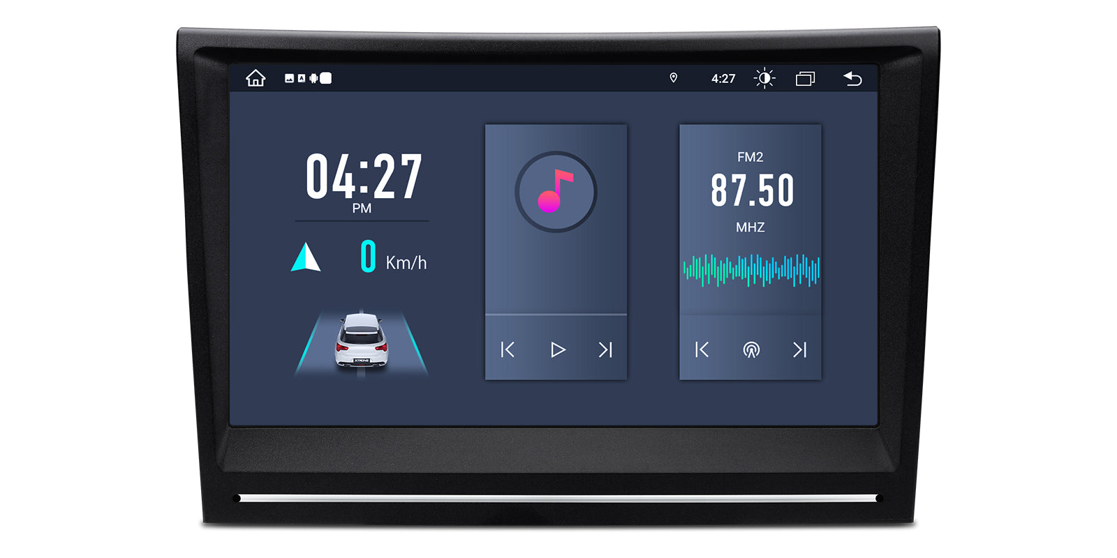 XTRONS 8in IPS Wireless CarPlay Android Head Unit Porsche 911/Cayman/Boxster